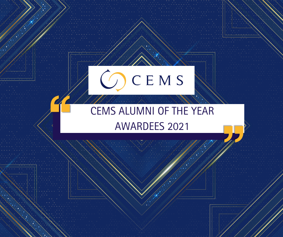 CEMS AoY Awardees 2021