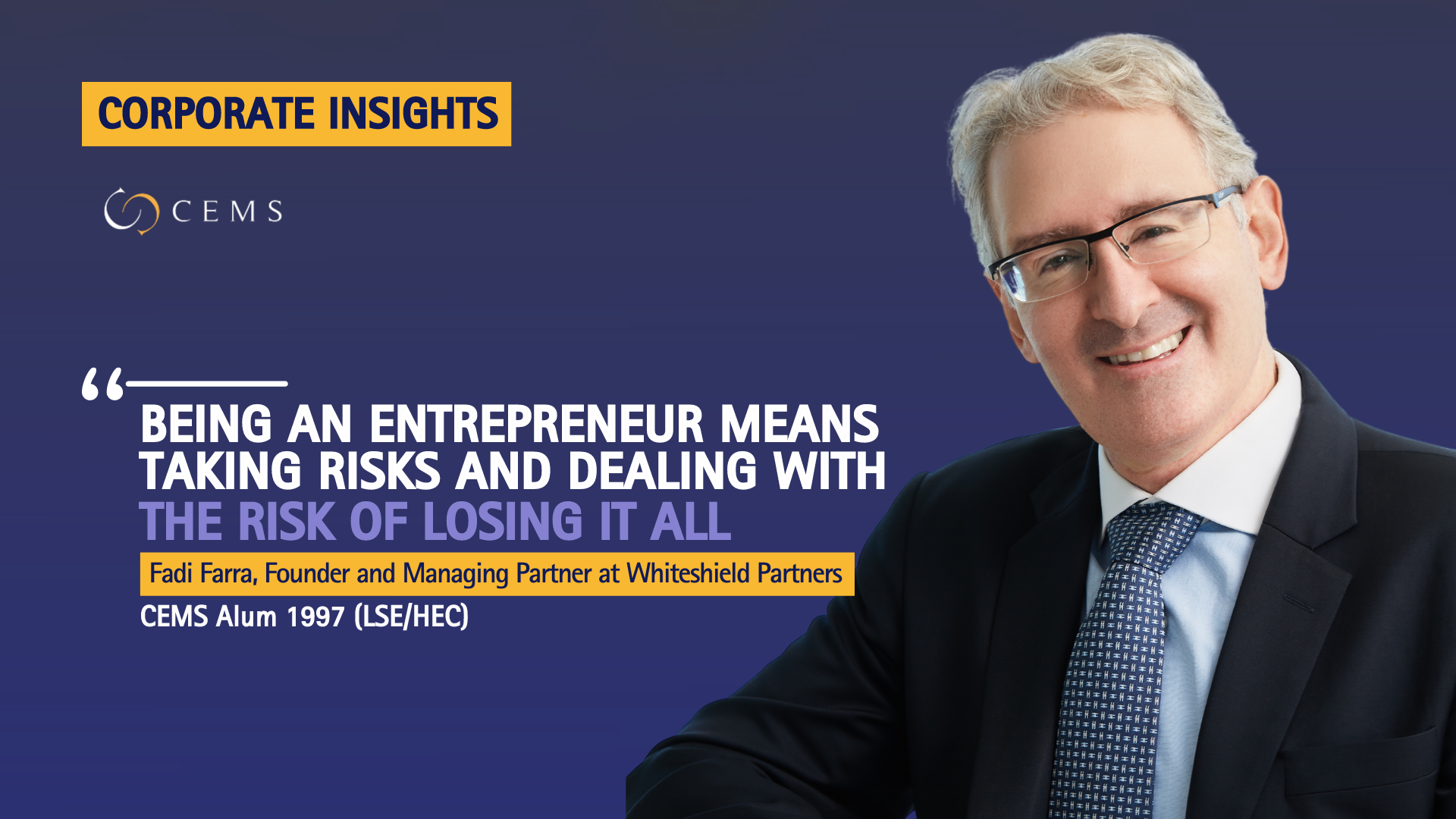 Fadi Farra Corporate Insights