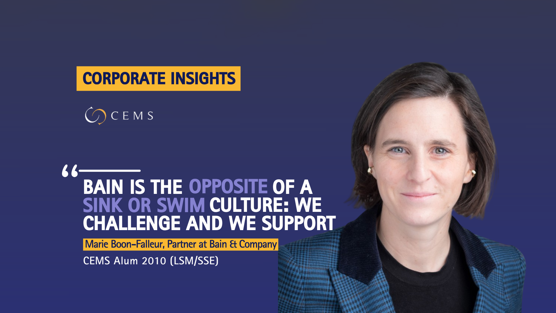 Marie Boon Corporate Insights