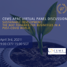 APAC Virtual Panel Discussion_Sustainable Development