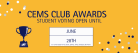 CEMS Club Awards