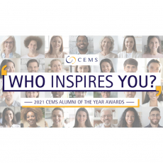 2021 CEMS Alumni of the Year Awards: Voting now open!