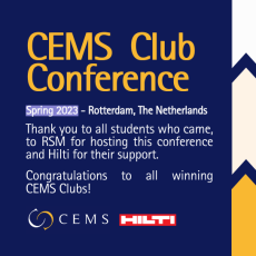 CEMS Club Conference - Spring 2023