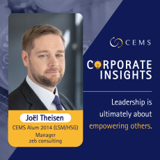 Corporate Insights: Joël Theisen talks about his work journey at zeb consulting and the company’s culture of equity.