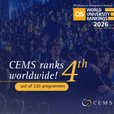 CEMS QS Rankings 2026