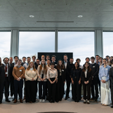 CEMS Students with Mercedes CEO, Ola Källenius