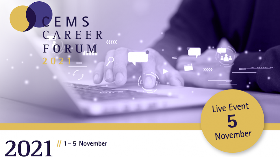 CEMS career forum 2021