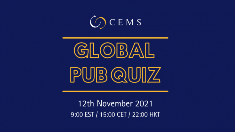 CEMS Global Pub Quiz