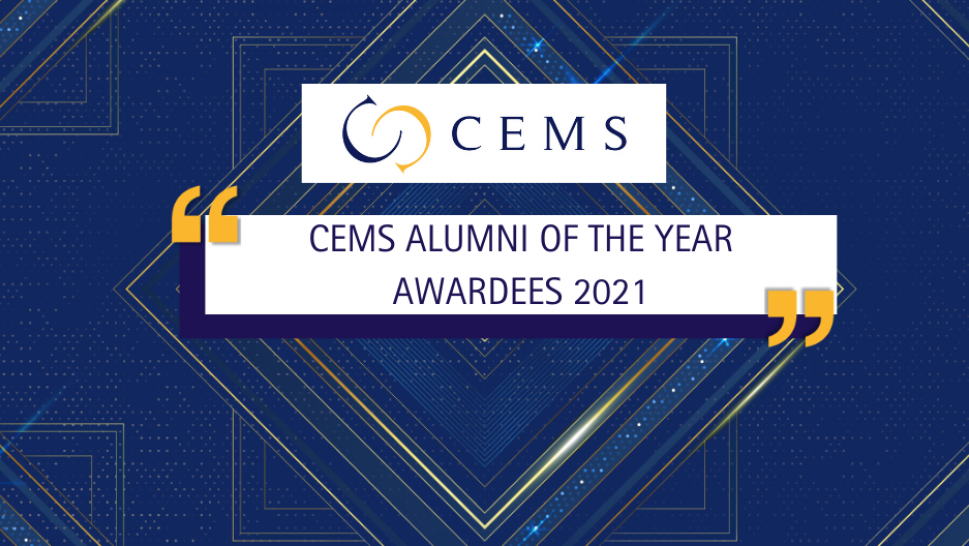 CEMS AoY Awardees 2021