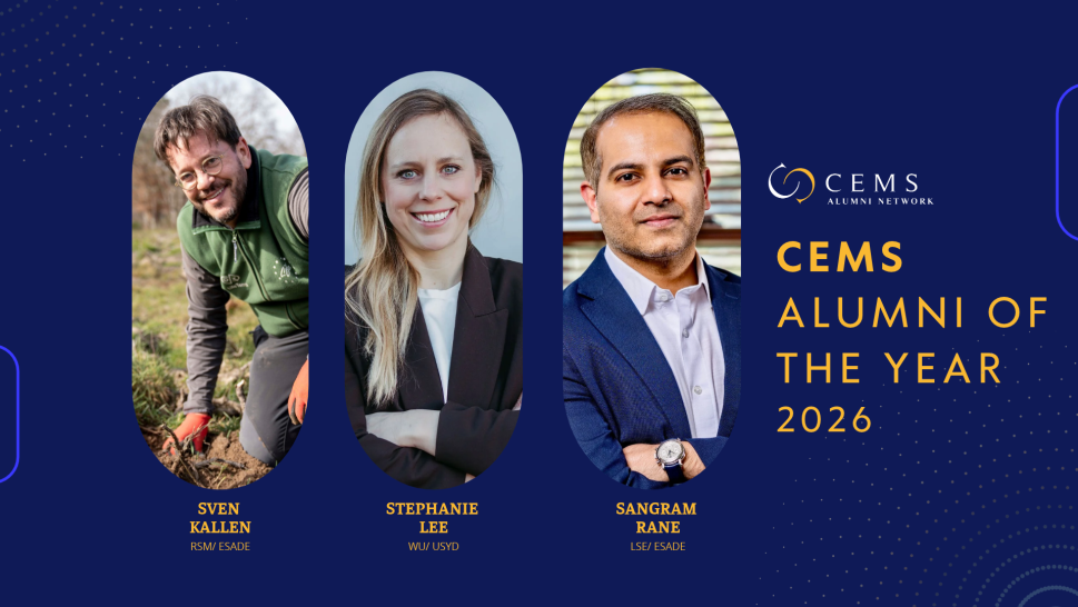 CEMS Alumni of the year 2026 