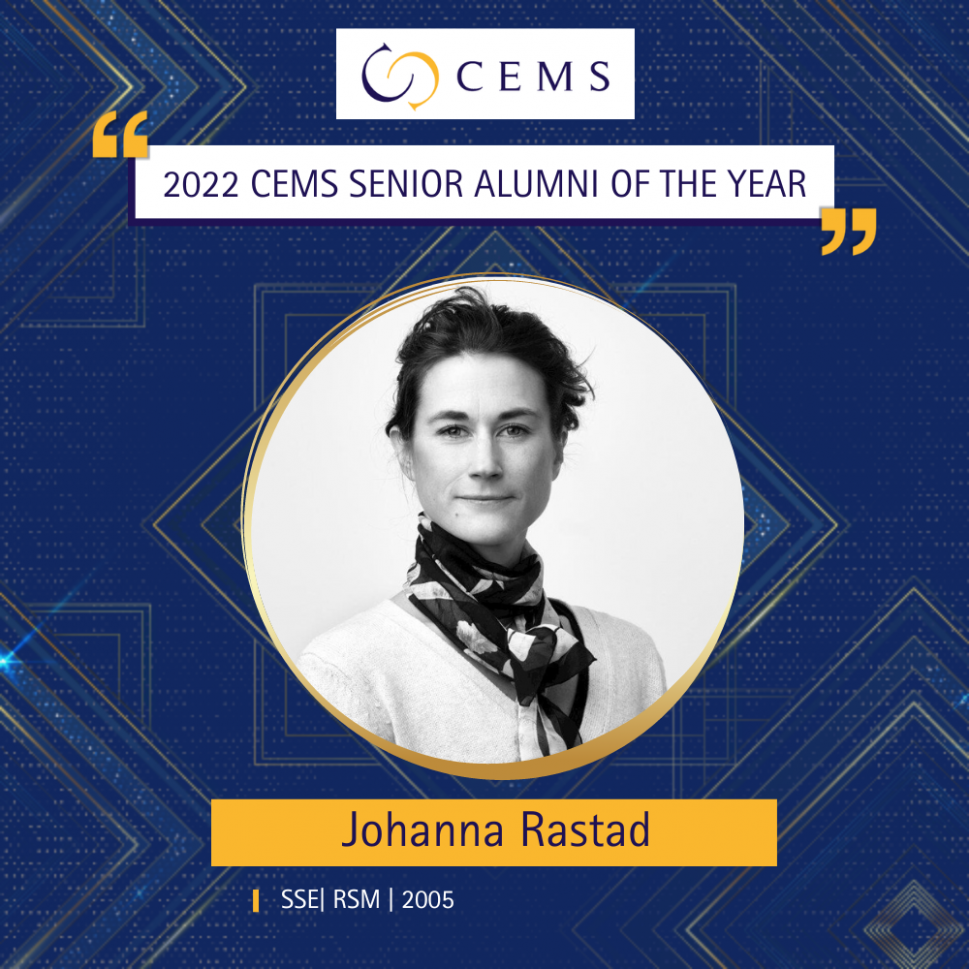 Johanna Rastad AOY 2022 Senior