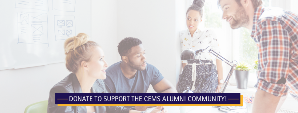 CEMS Alumni Network_Donations header