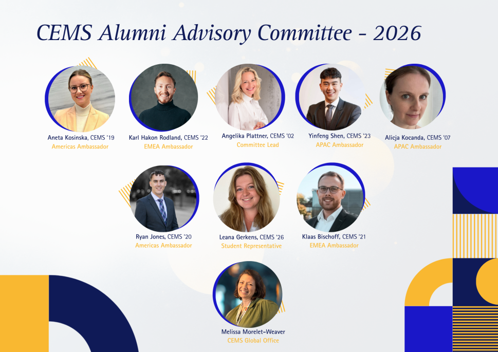 CEMS Alumni Committee - composition 2026