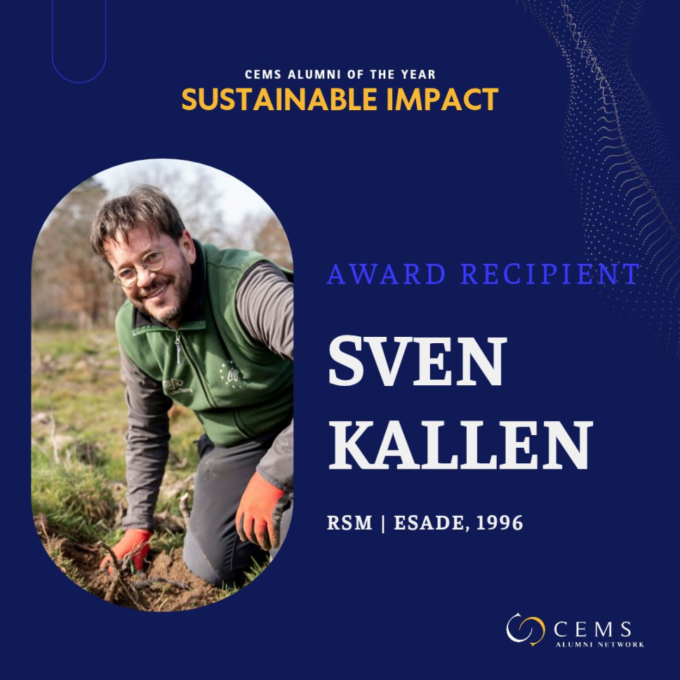 Sven Kallen - Alumni of the year 2026