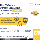 WARroom Warsaw Consulting Conference 2020  - Postr