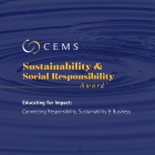 CEMS Sustainability & Social responsibility award 